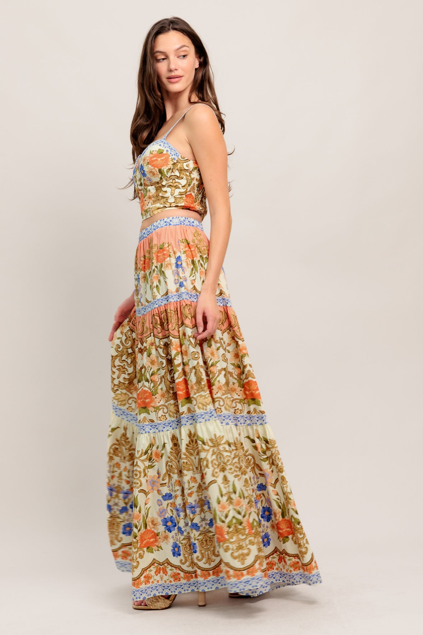 ONLINE EXCLUSIVE - Sweet meadow memories top & skirt set