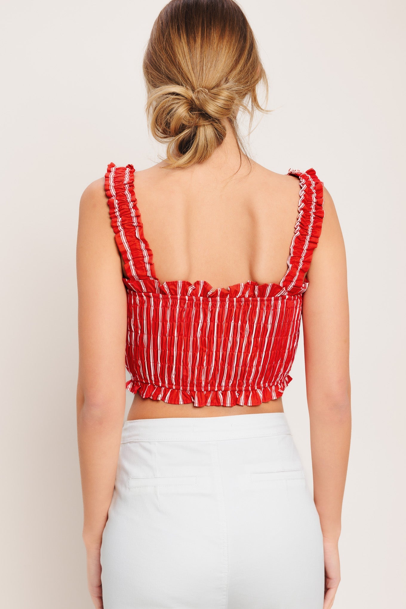 ONLINE EXCLUSIVE - Sunset stripe top