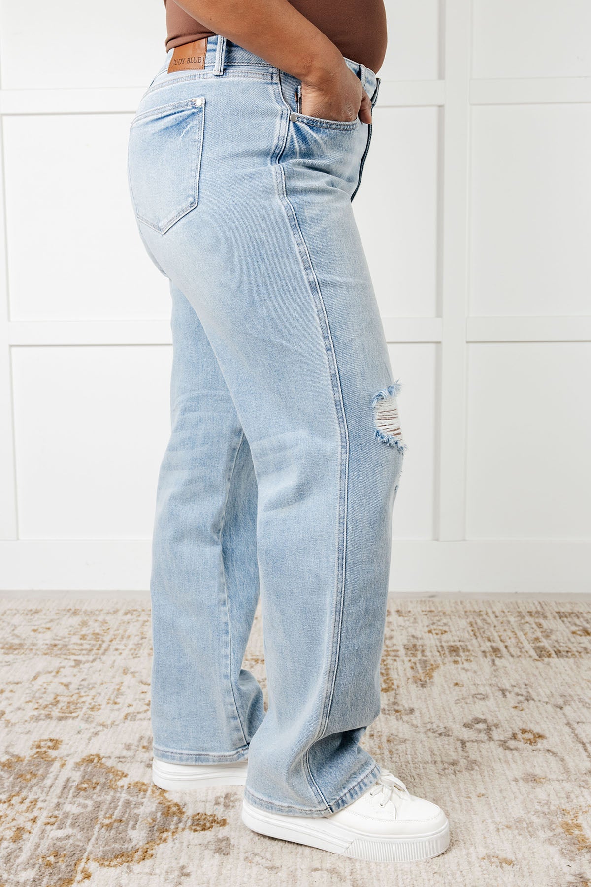 ONLINE EXCLUSIVE Judy blue Patricia High Rise Rigid Magic 90's Straight Jeans