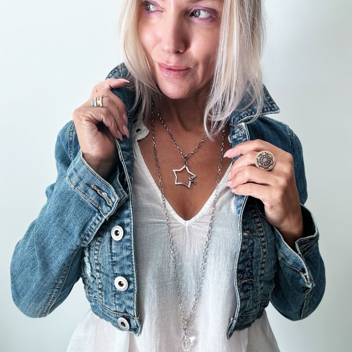 ONLINE EXCLUSIVE - Peace and love original necklace