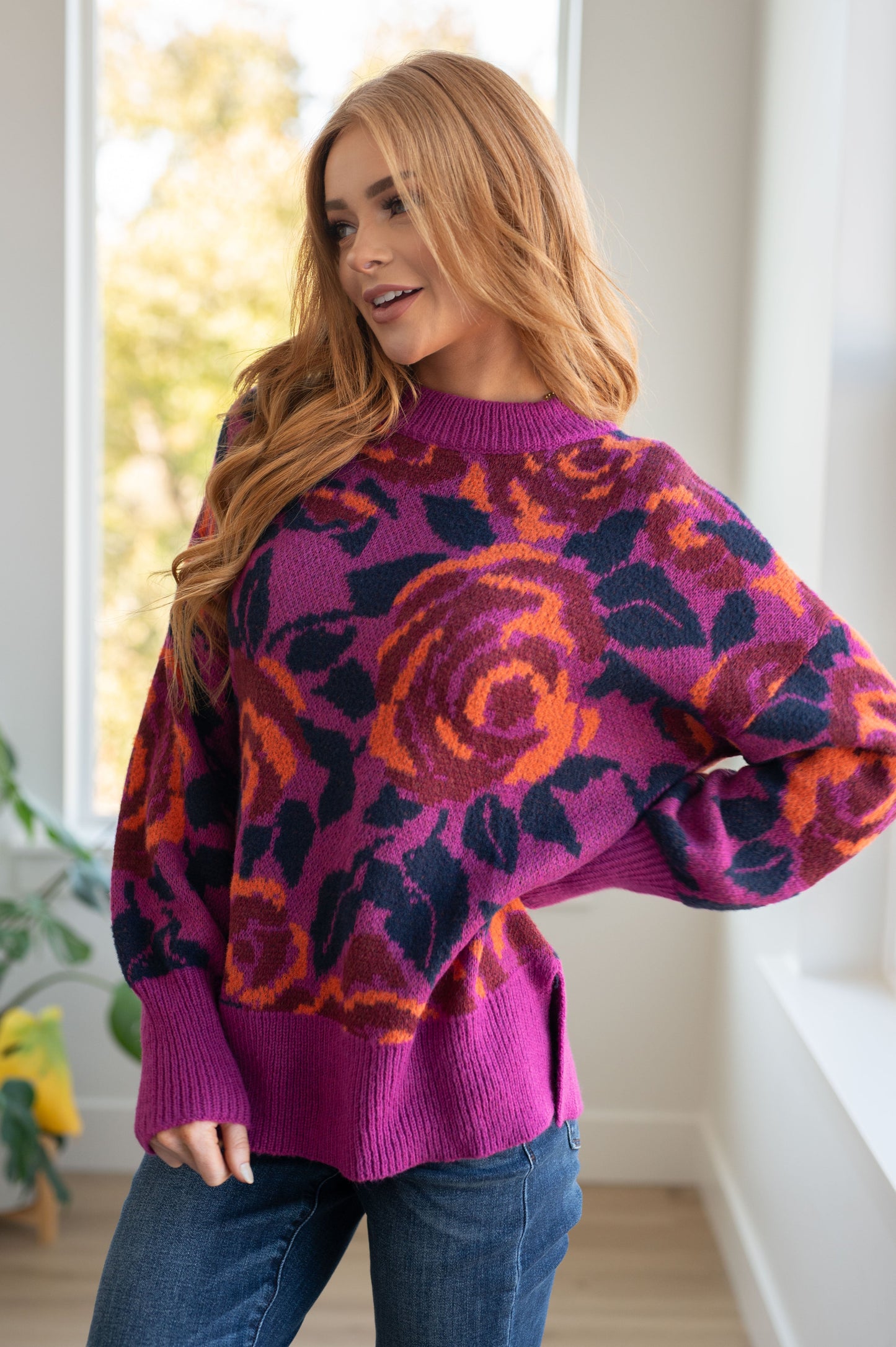 ONLINE EXCLUSIVE Rosie Posey Floral Sweater