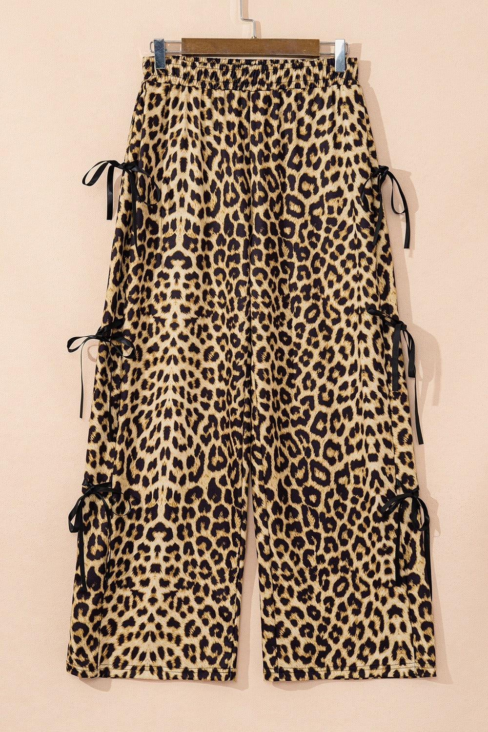 Leopard Bow tie Pants