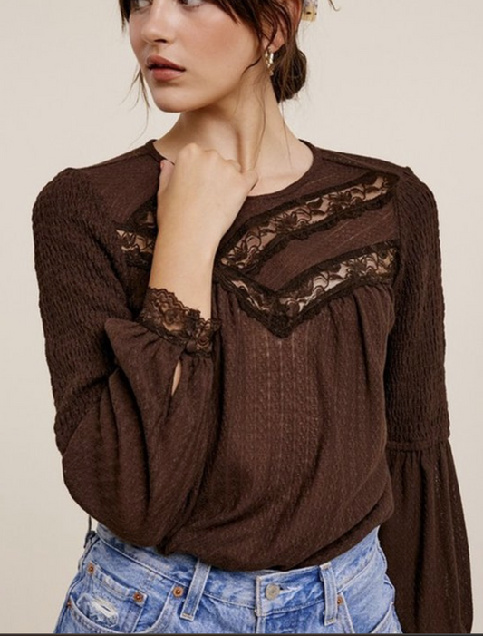 Sawyer Lace Blouse top