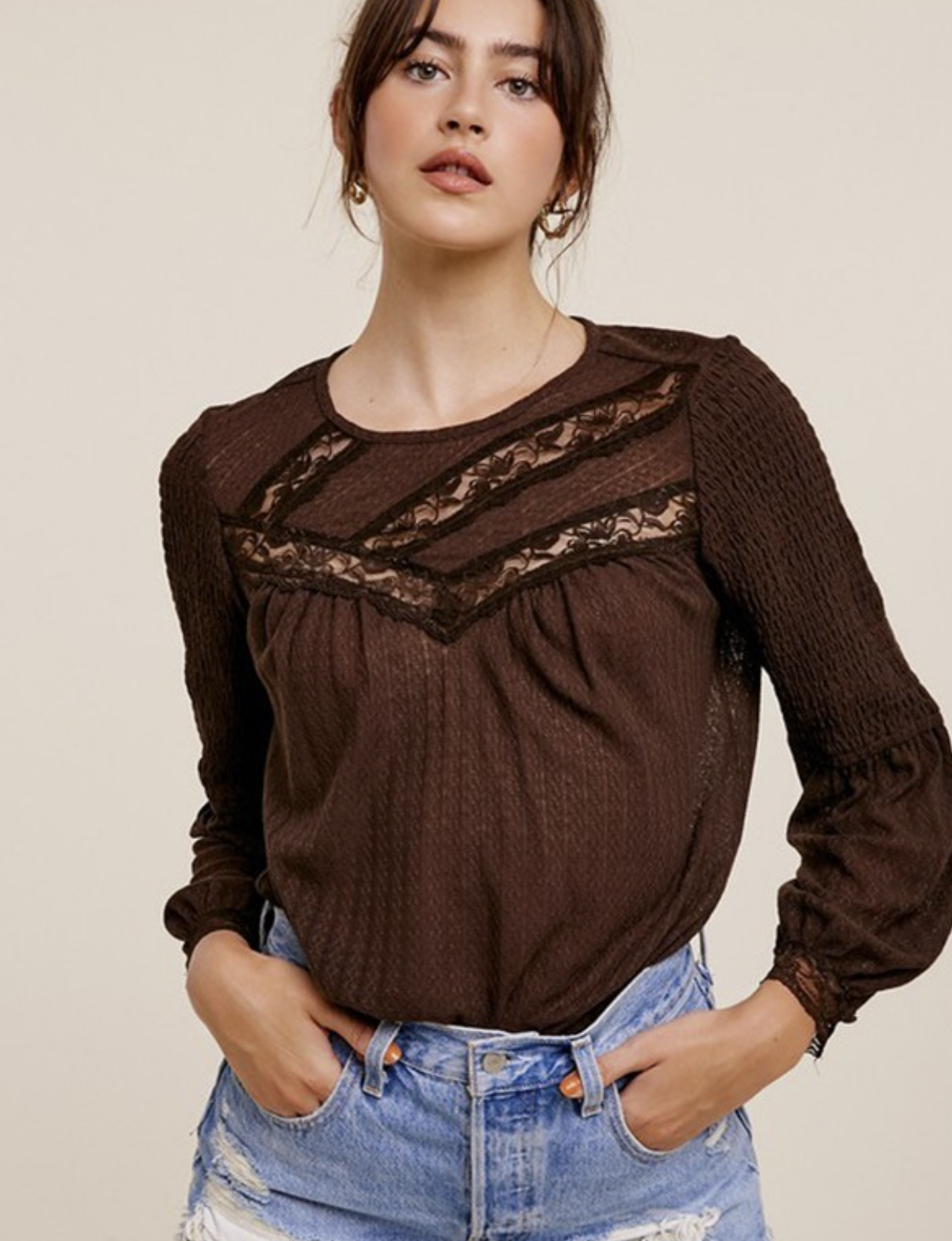 Sawyer Lace Blouse top