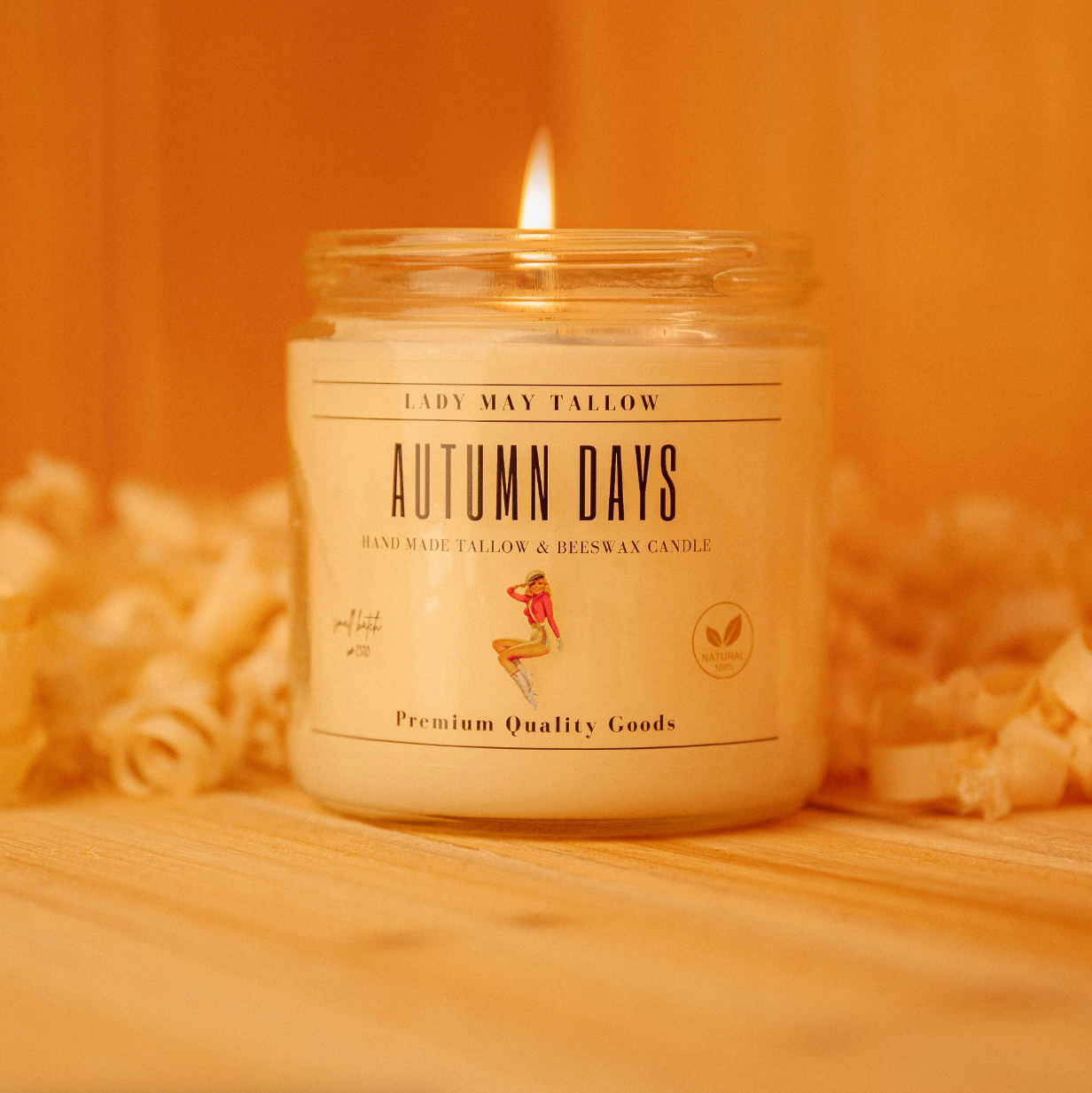 ONLINE EXCLUSIVE - Seasonal Tallow & Beeswax Candle