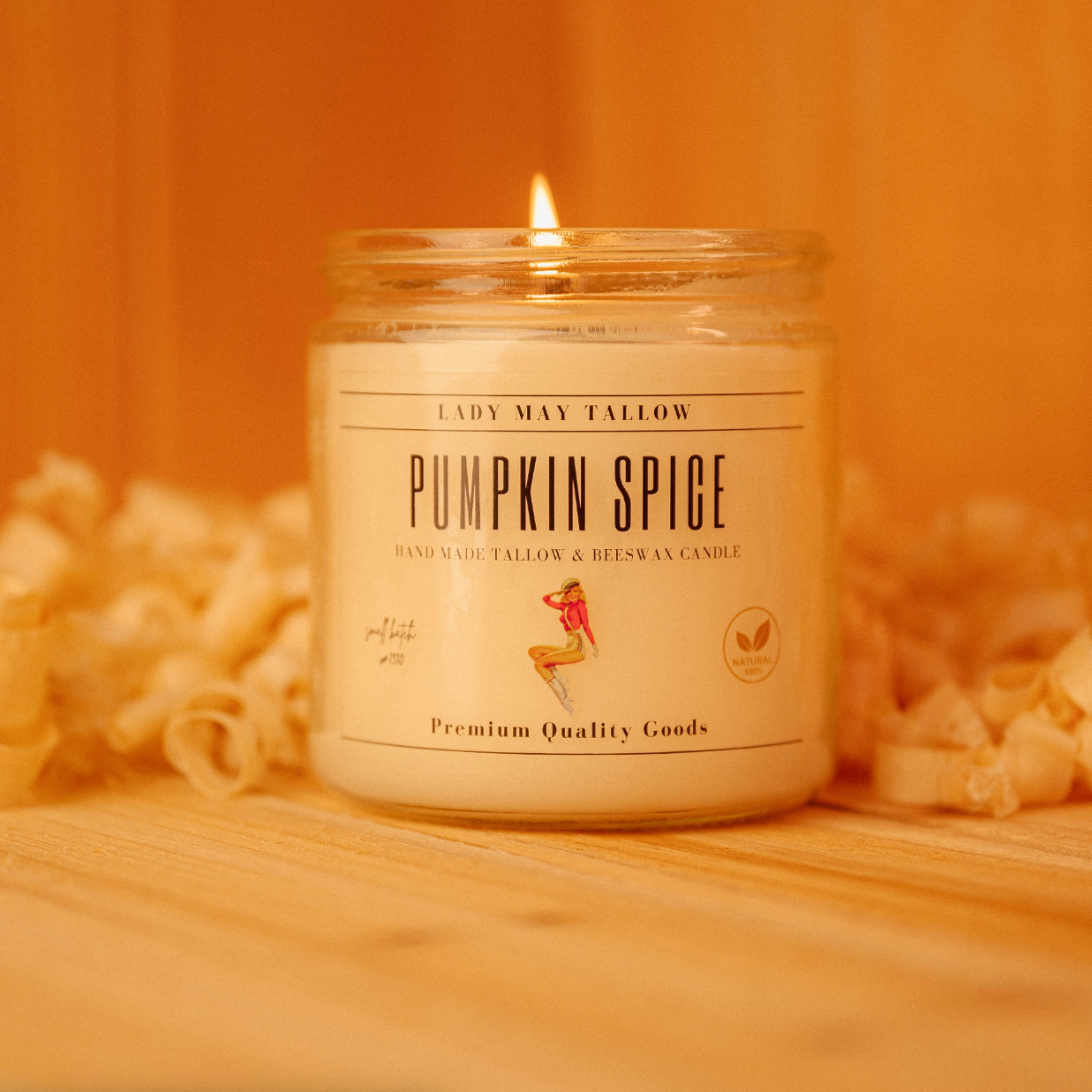 ONLINE EXCLUSIVE - Seasonal Tallow & Beeswax Candle