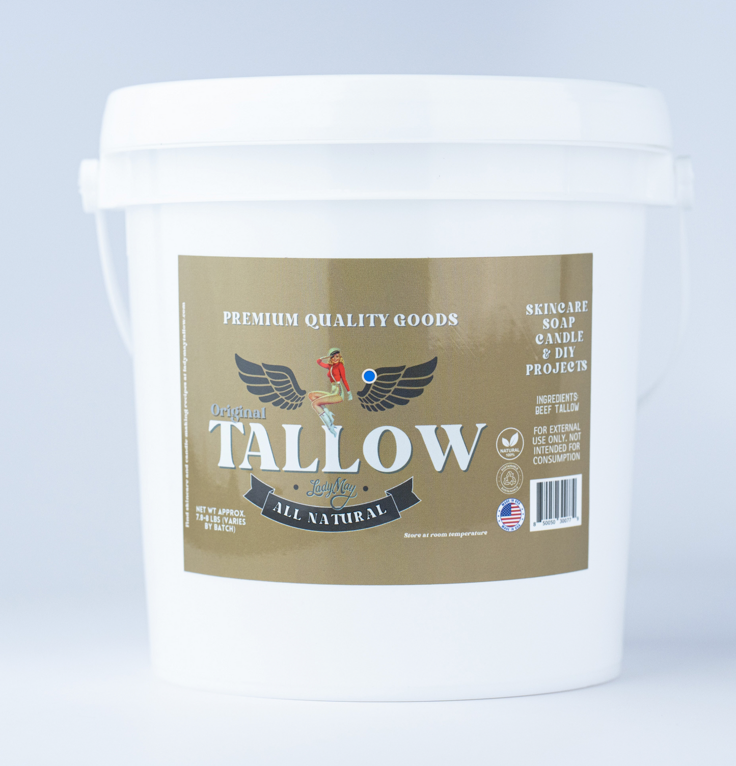 ONLINE EXCLUSIVE - Bulk Grass-Fed Beef Tallow for Soap, Skincare & Candles