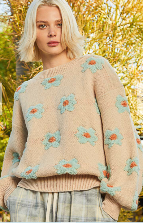 Jayde Floral Sweater