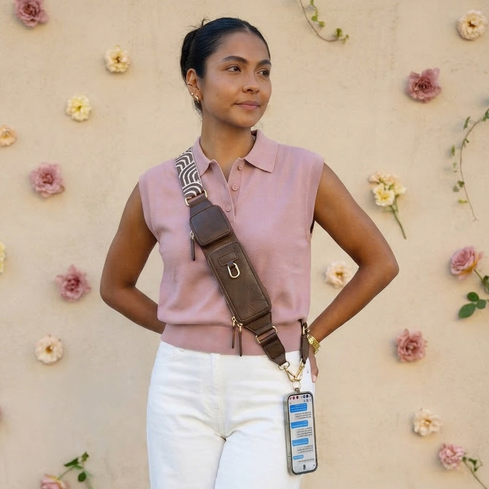 ONLINE EXCLUSIVE Save the girls Zip & Clip phone RFID Strap