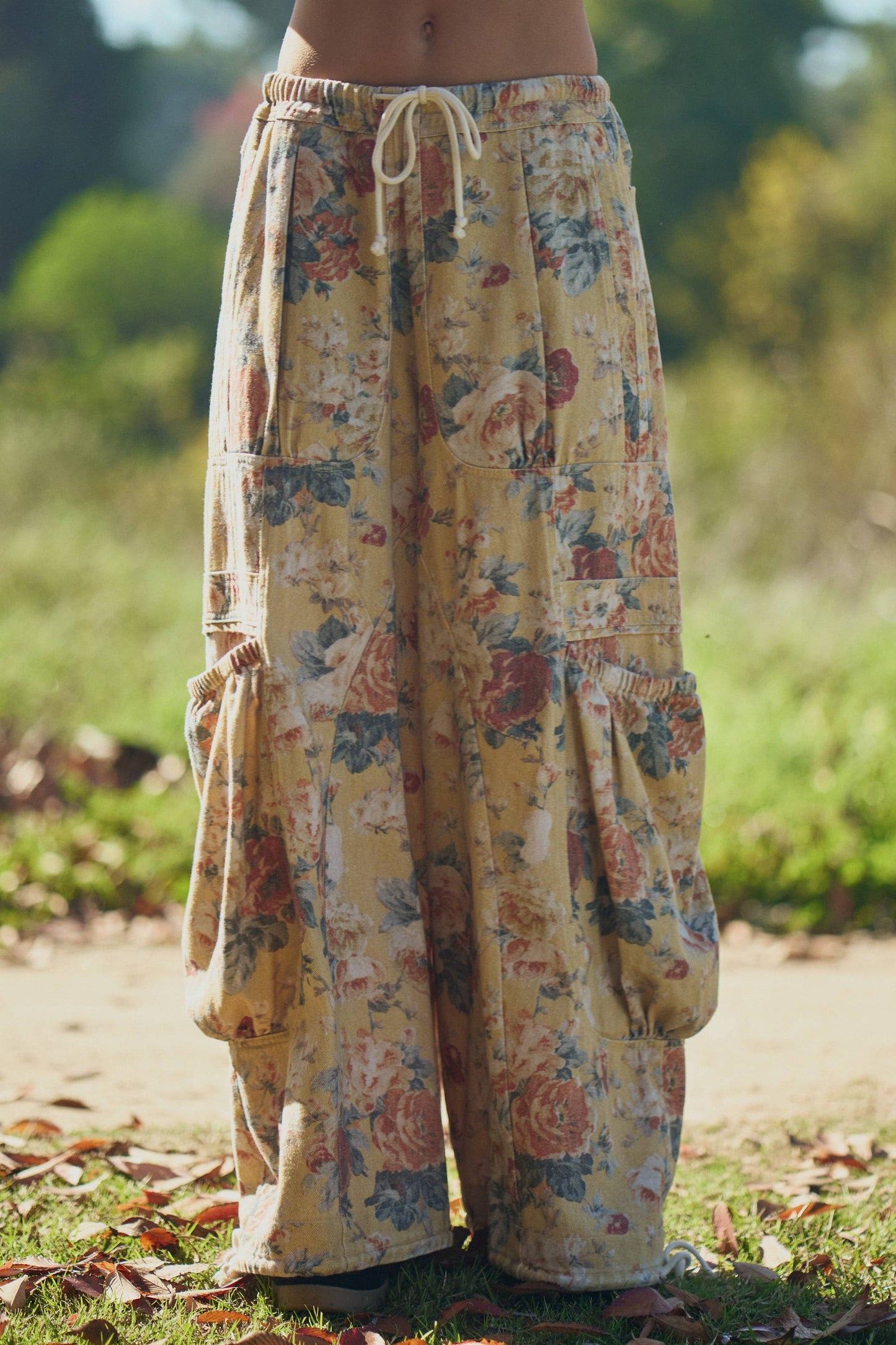 Margo floral print cargo pants