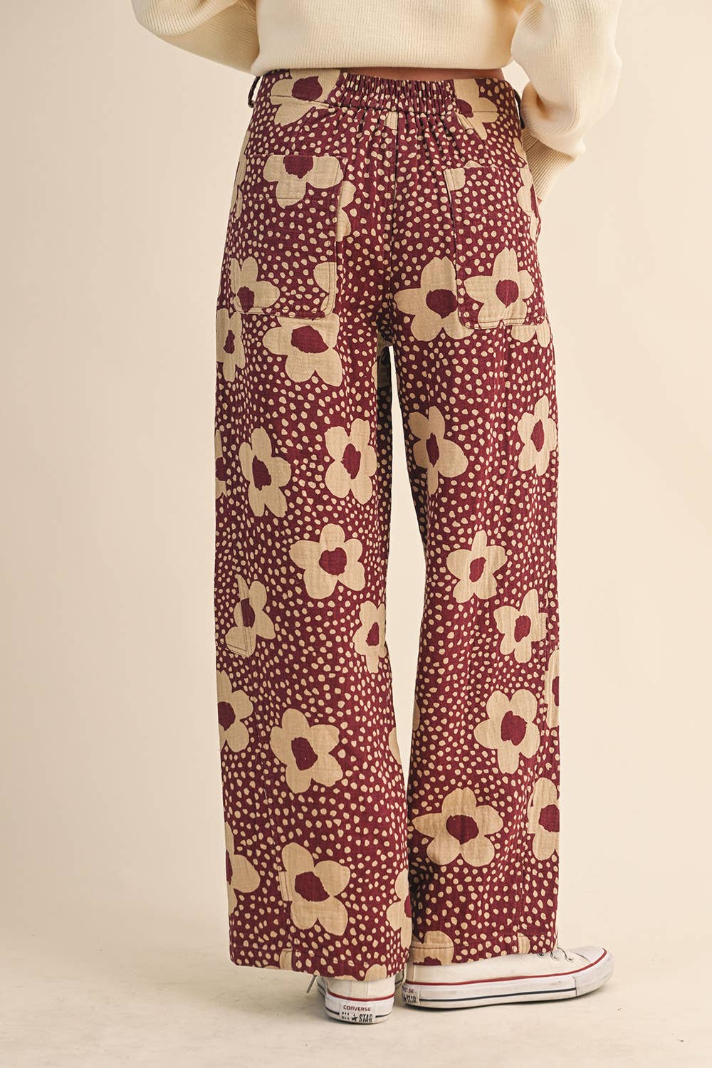 Young Bloomer floral print pant