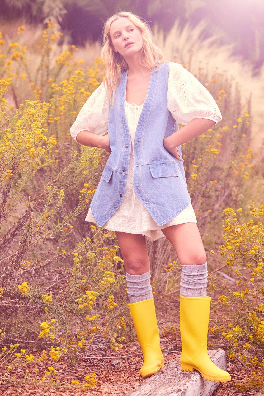Tate Denim Vest