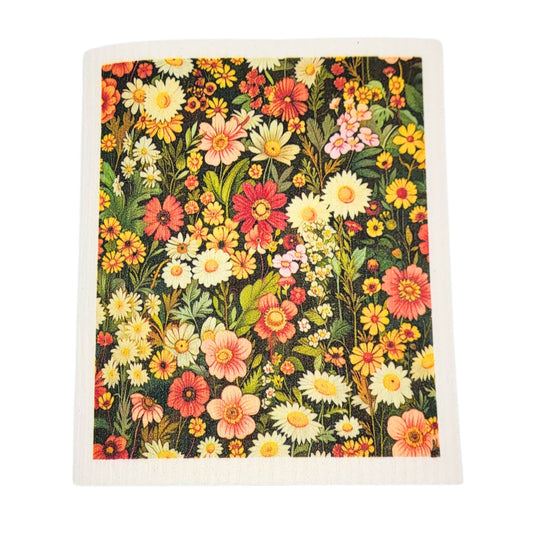 Wildflower Pasture Swedish Dishcloths