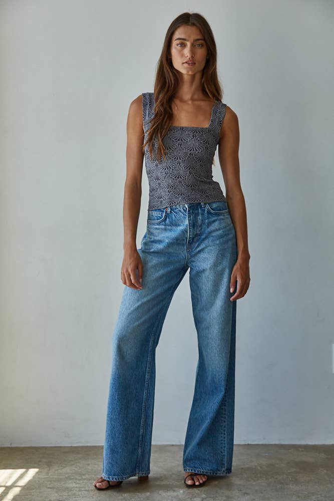 Seamless Jacquard Tank