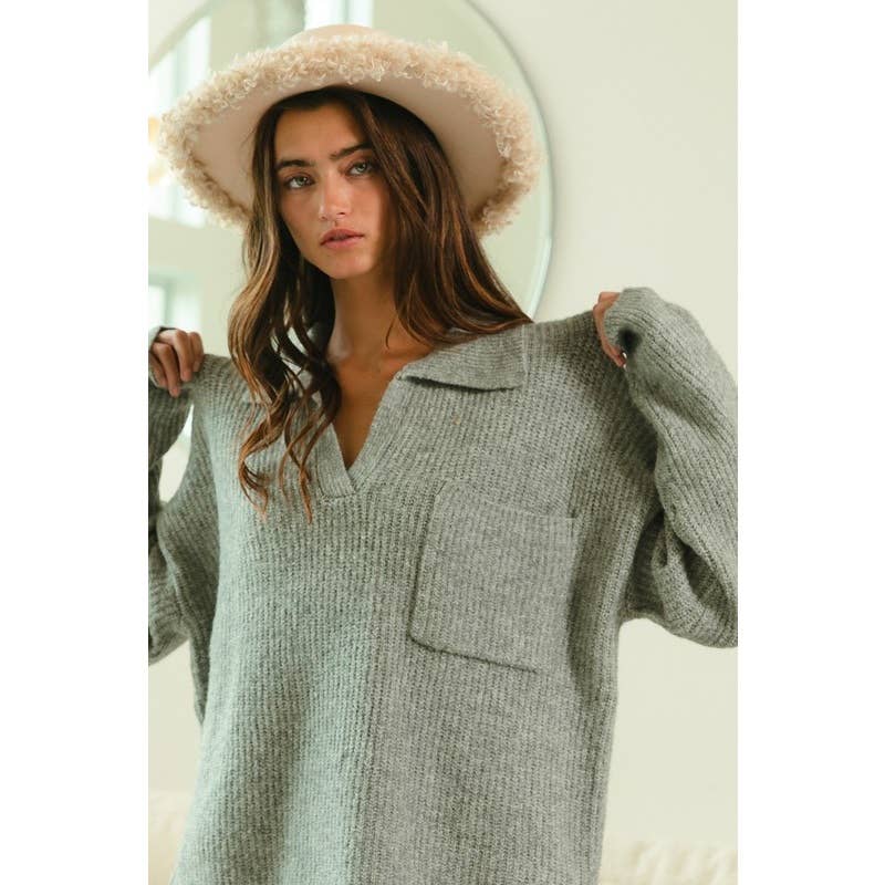 Wonderful Oversized knit pullover