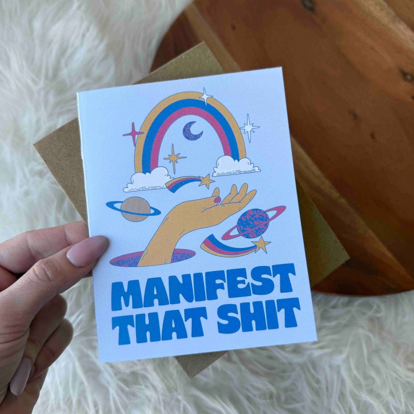 "Manifest That Sh*t" Greeting Card