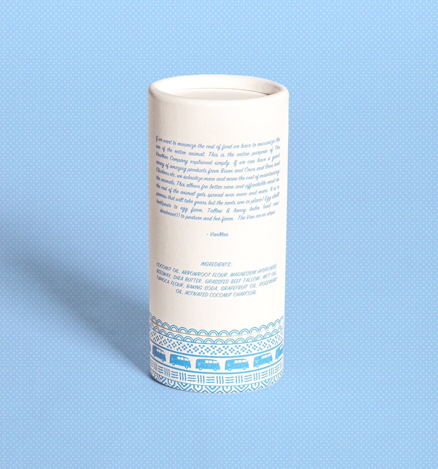 ONLINE EXCLUSIVE VanMan's Coconut Magnesium Deodorant - 2 oz