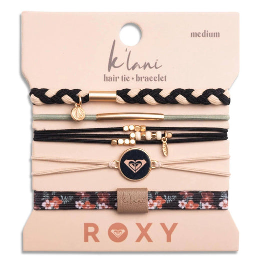 "Roxy Coastal Drift" Hair Tie Bracelets
