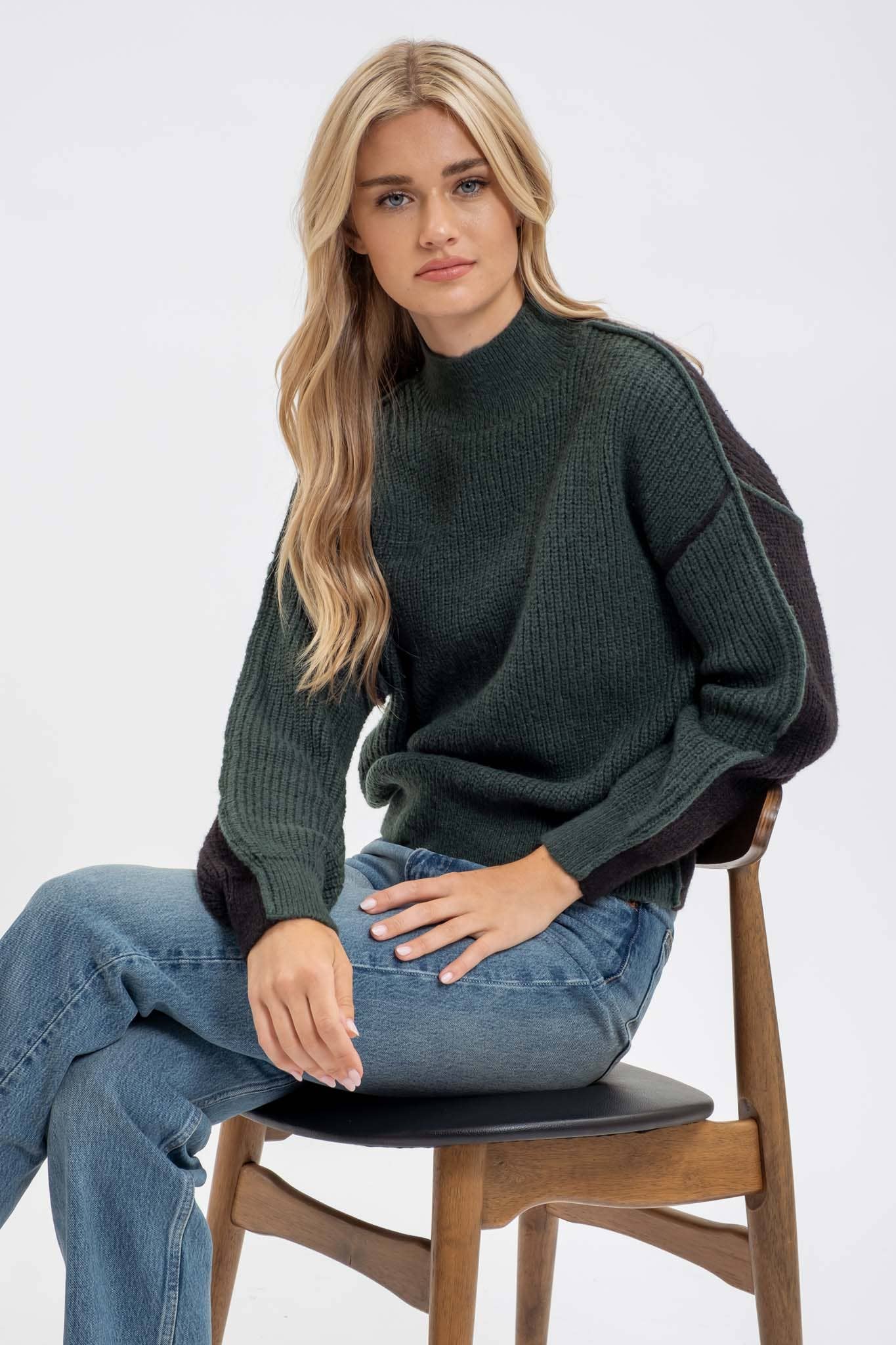 Miranda colorblock sweater