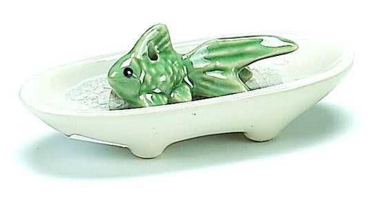 Ceramic Goldfish ring dish