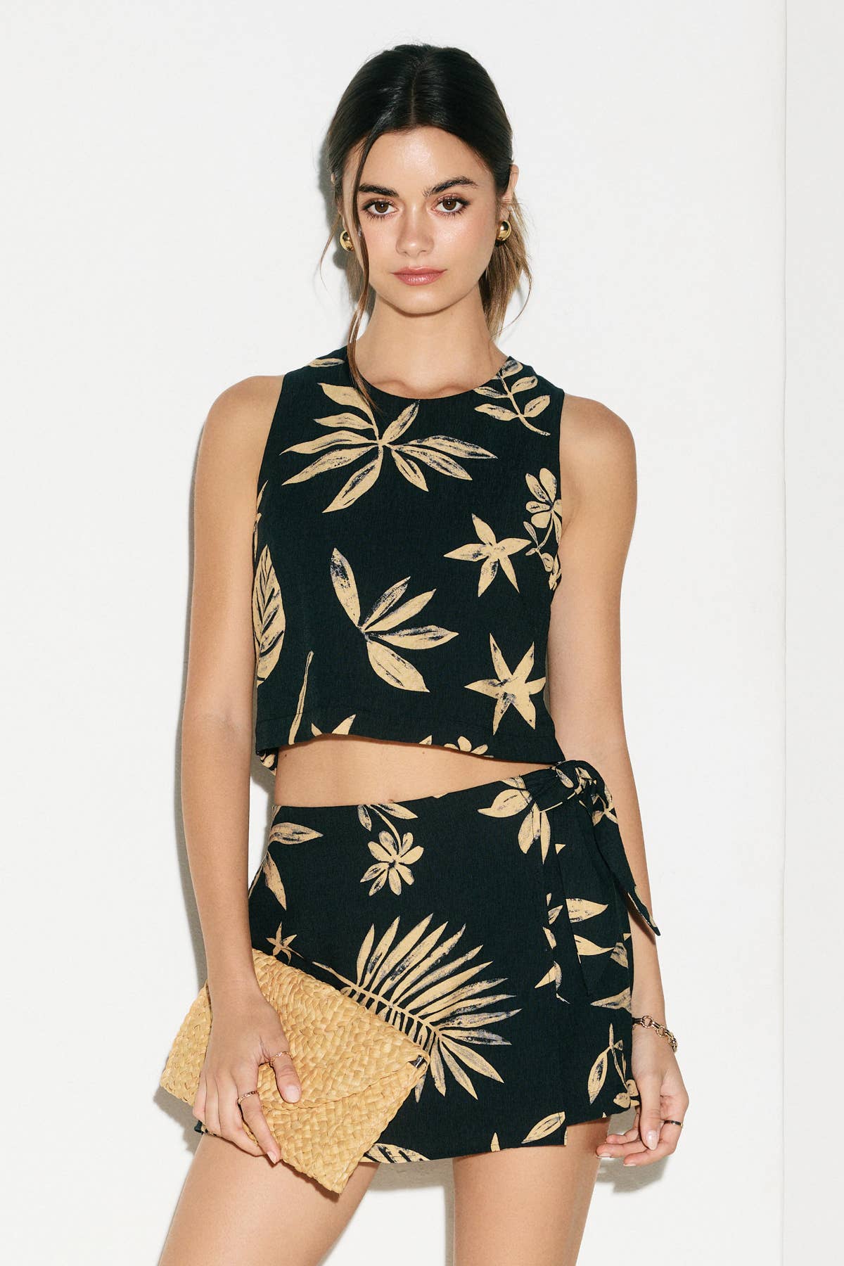 Coconut Kiss Tie Back Tank Top