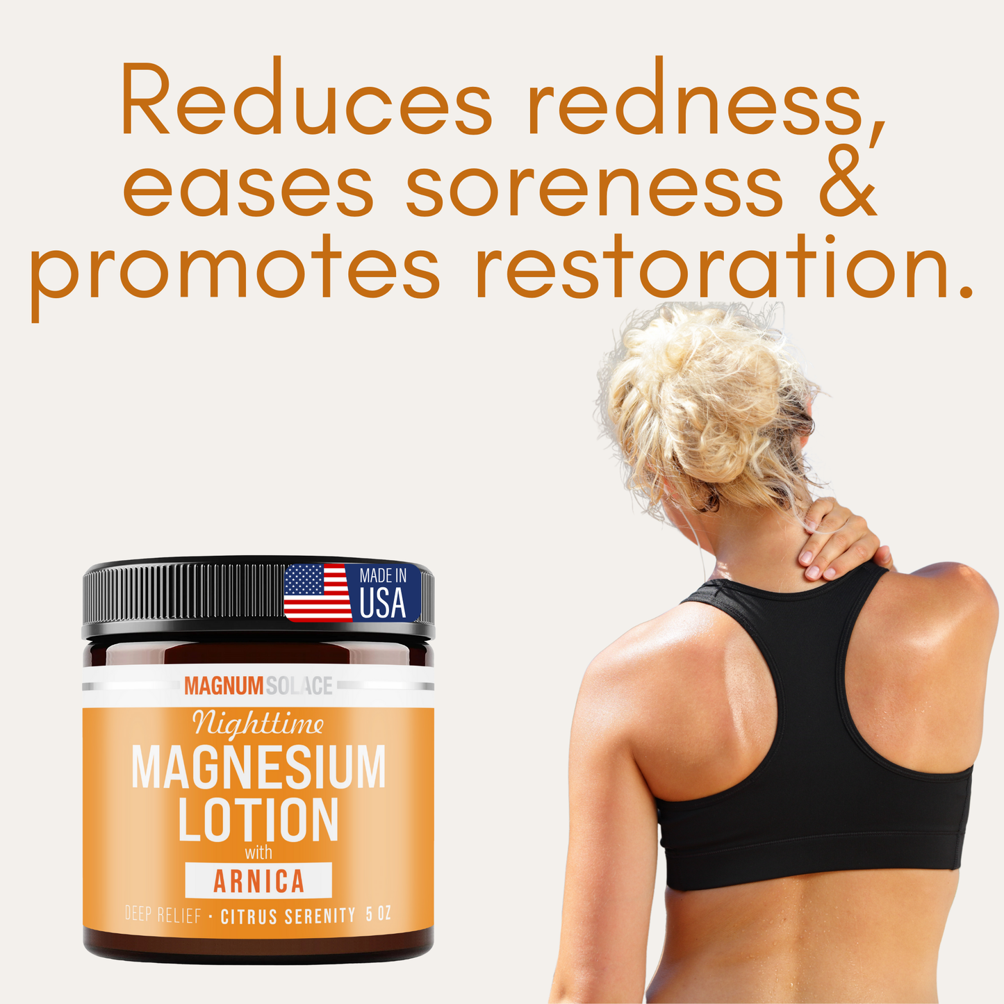 Nighttime Magnesium Lotion with Arnica