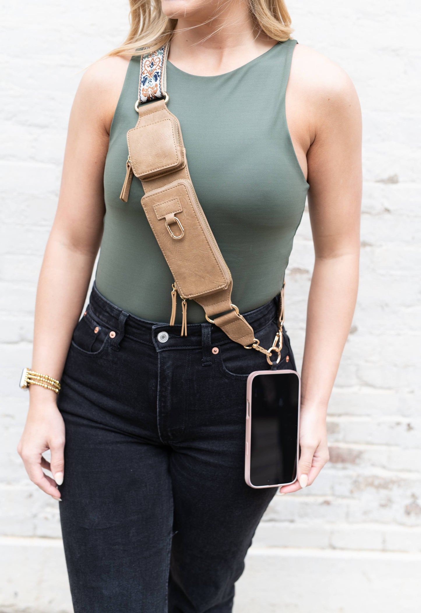 STG Phone Zip & Clip RFID Strap