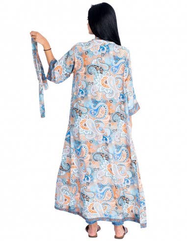 Free Size Handcrafted midi Kimono