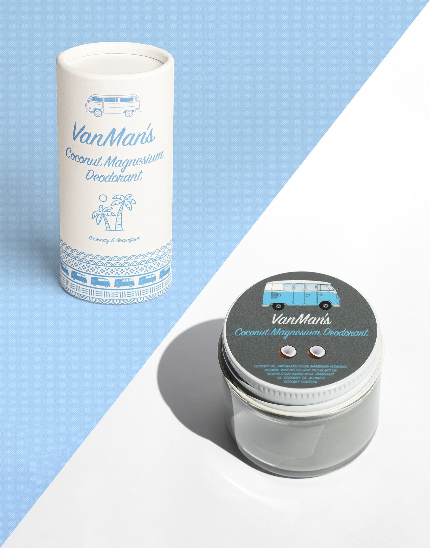 ONLINE EXCLUSIVE VanMan's Coconut Magnesium Deodorant - 2 oz
