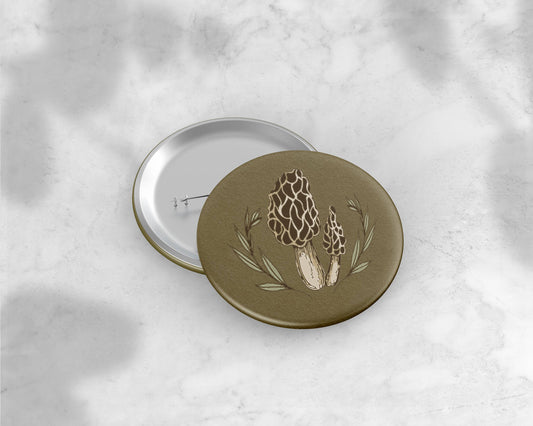 Morel Mushroom Button