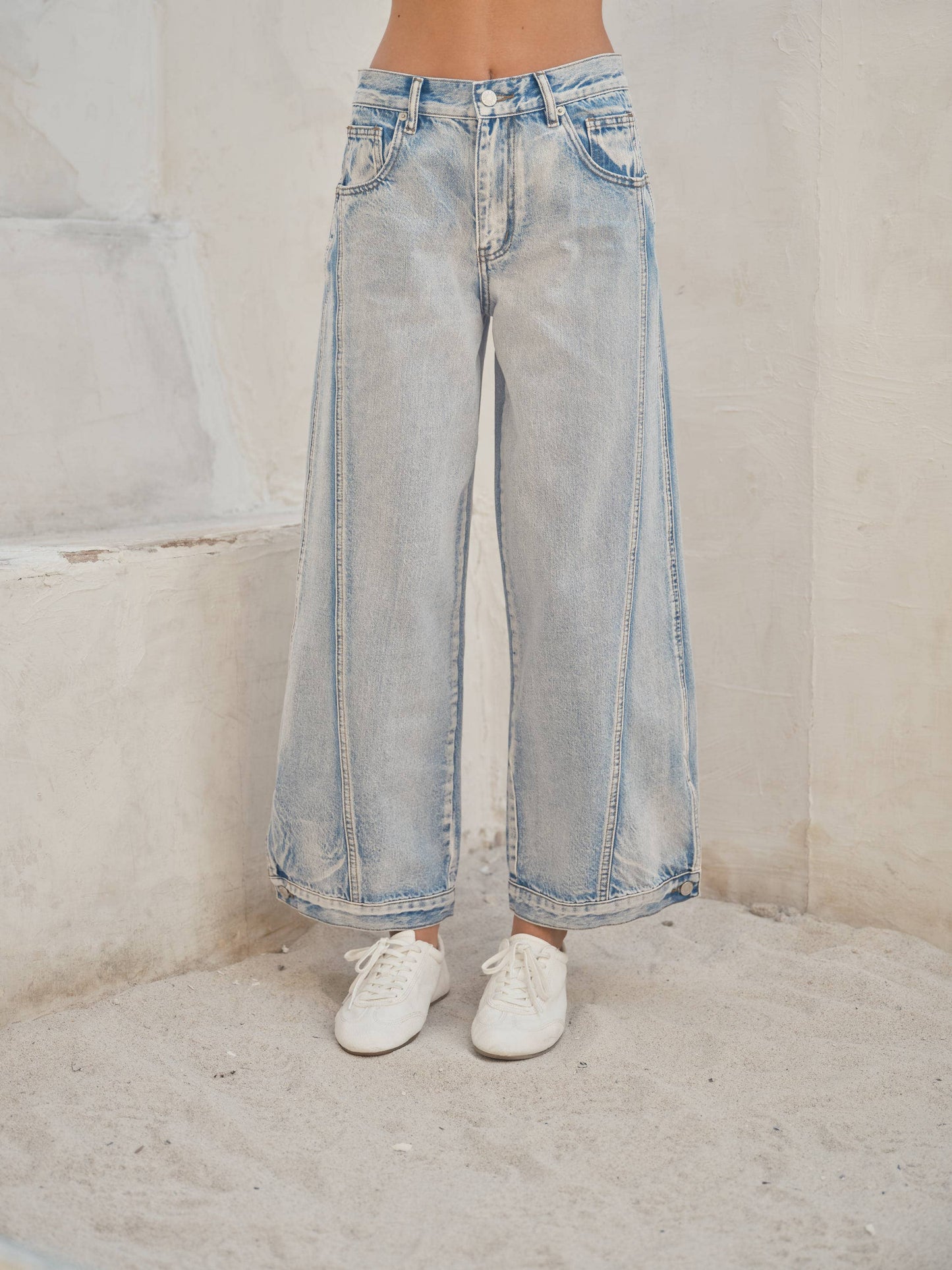 Roma vinatge washed jeans