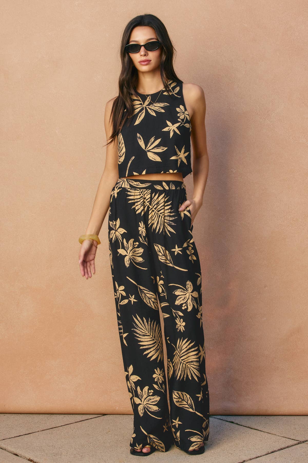 Coconut Kiss Tie Back Tank Top