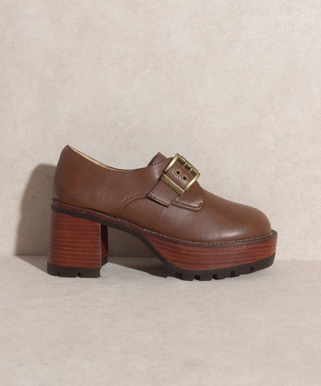 Oasis Society The Sarah | Buckled Platform Loafers