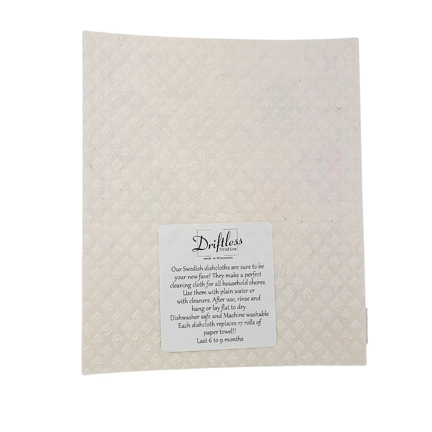 Gnome in Mushrooms Swedish Dishcloth - Kitchen Towels