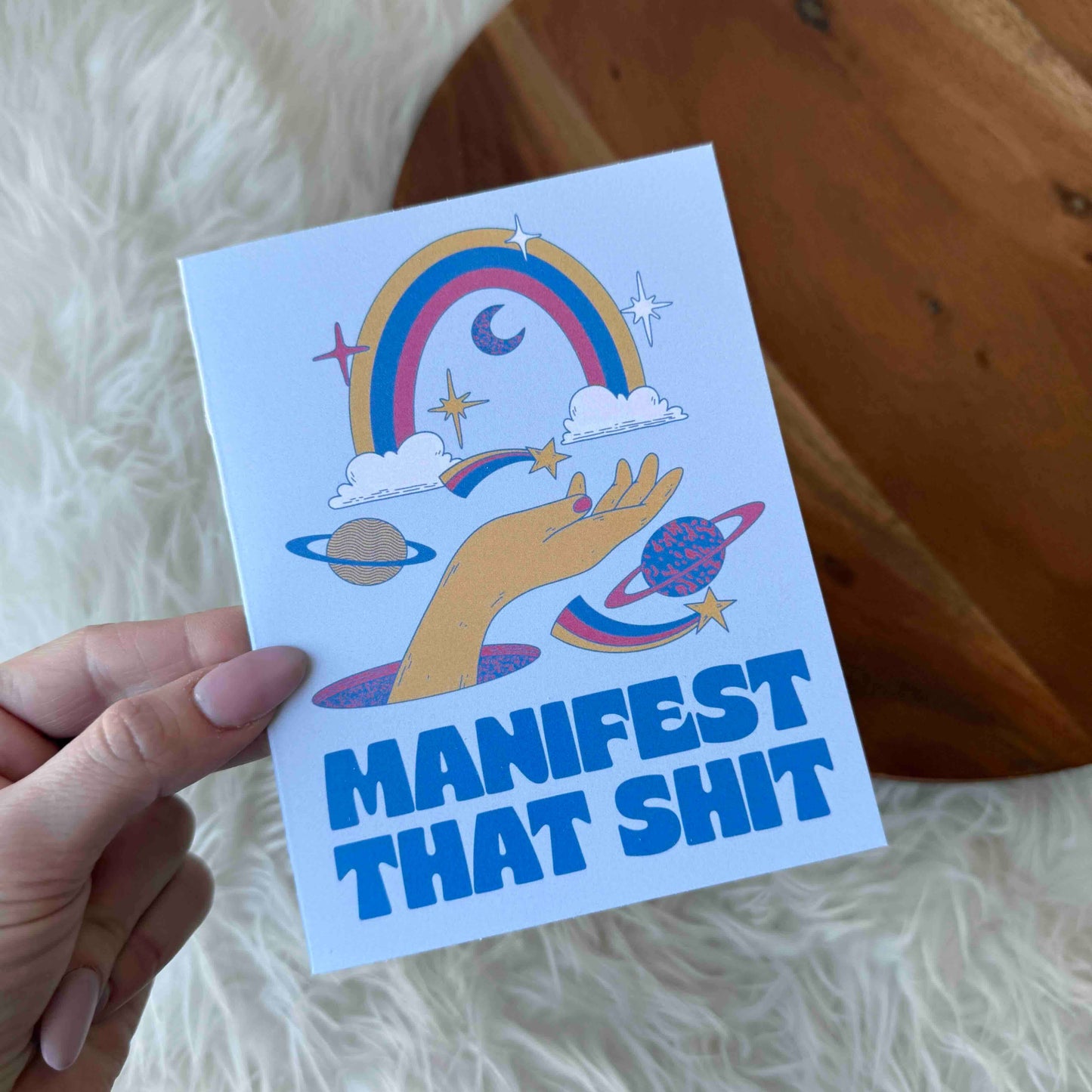 "Manifest That Sh*t" Greeting Card
