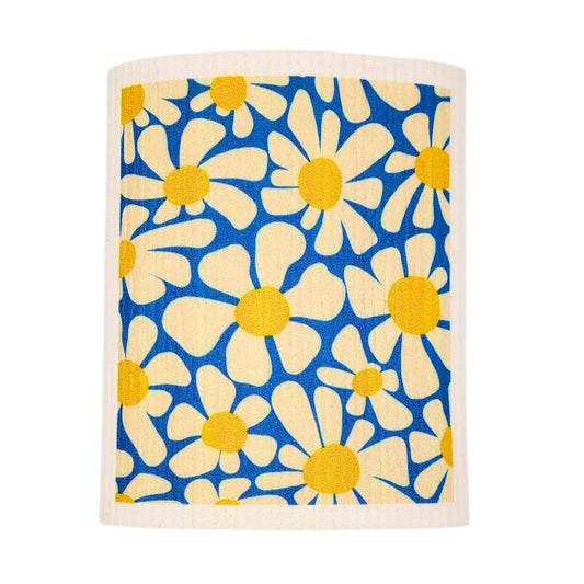 Daisy Blue Sky Swedish Dishcloths