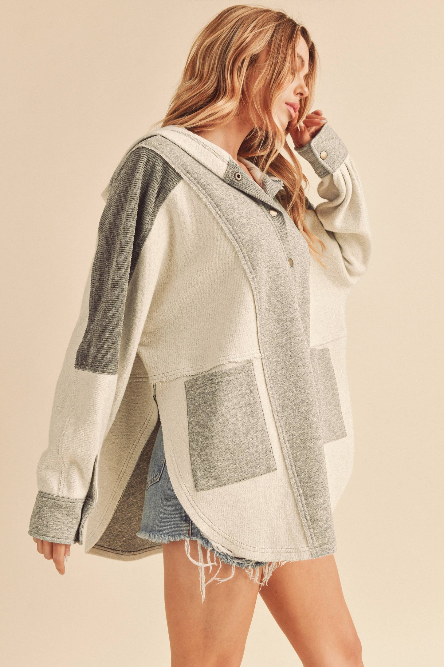 Overesized Dove Pullover