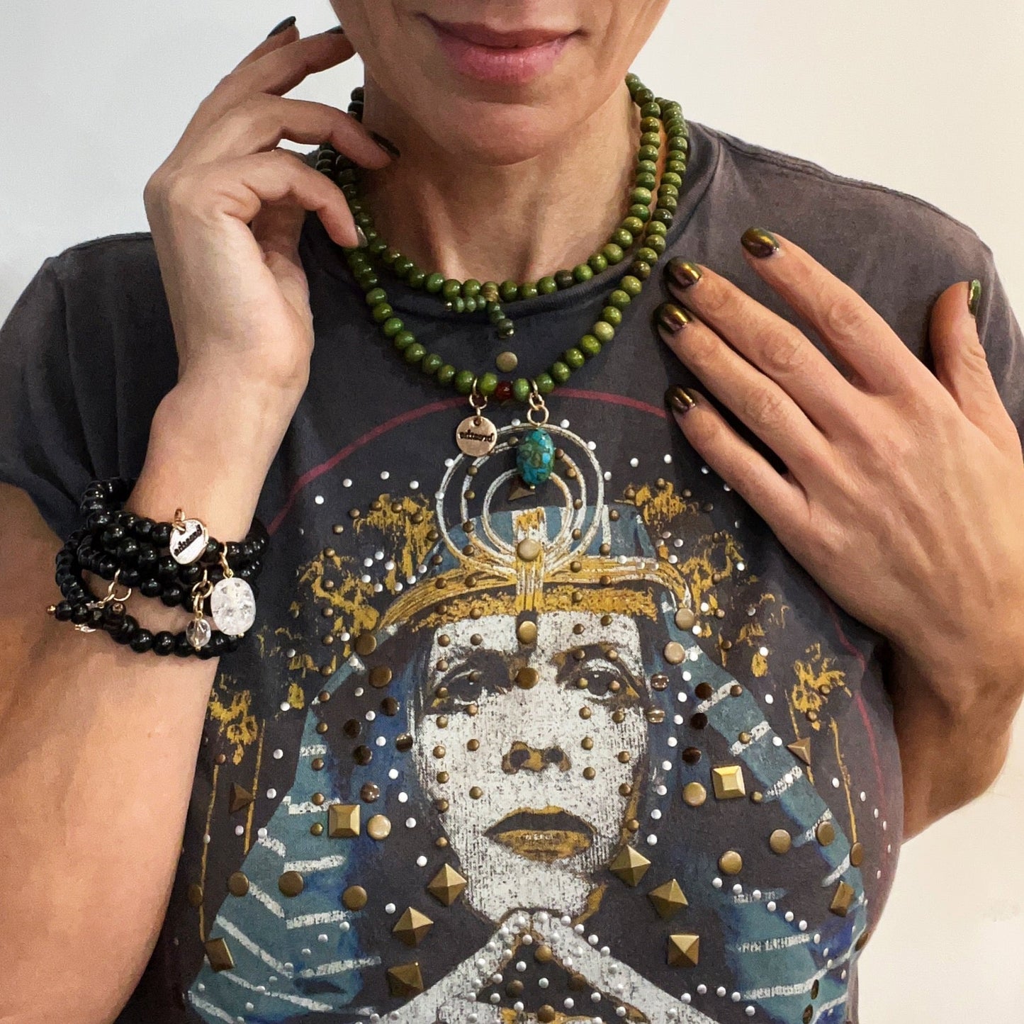 ONLINE EXCLUSIVE - Katia Designs Breathe boho wrap bracelet/necklace
