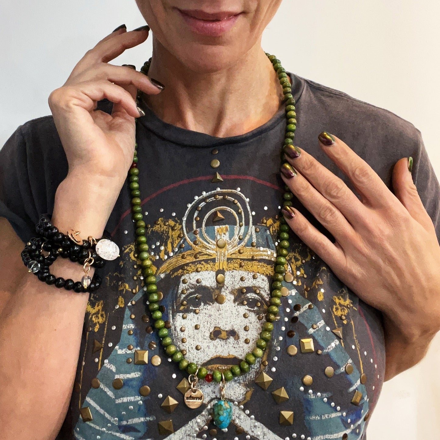 ONLINE EXCLUSIVE - Katia Designs Breathe boho wrap bracelet/necklace