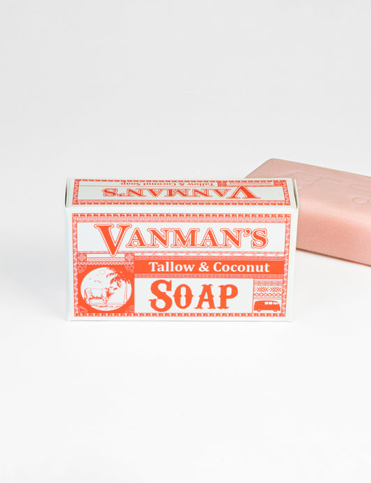ONLINE EXCLUSIVE VanMan's Tallow & Coconut Soap
