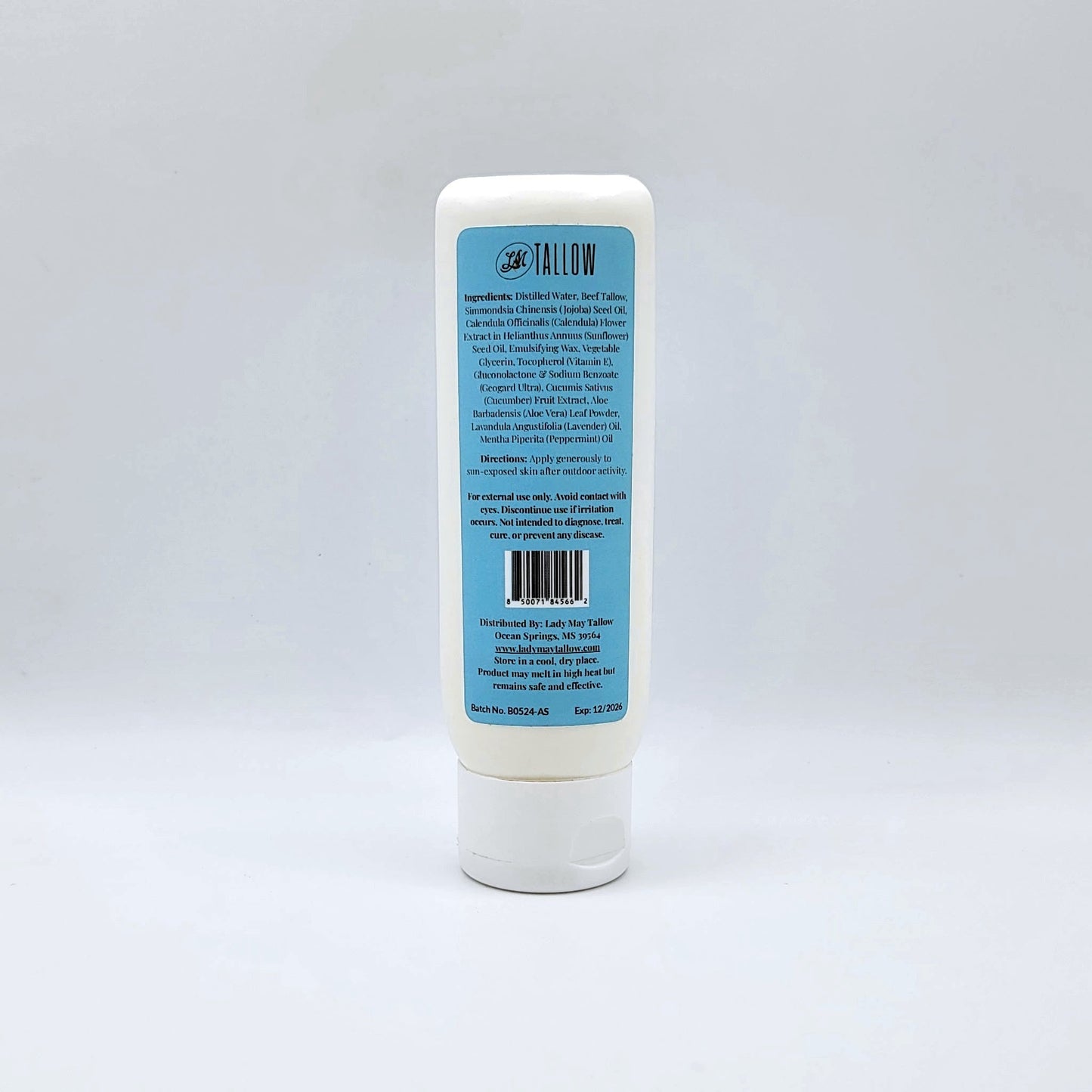 ONLINE EXCLUSIVE Tallow After Sun Cream - Natural Sunburn Relief & Skin Recovery with Calendula, Aloe & Lavender