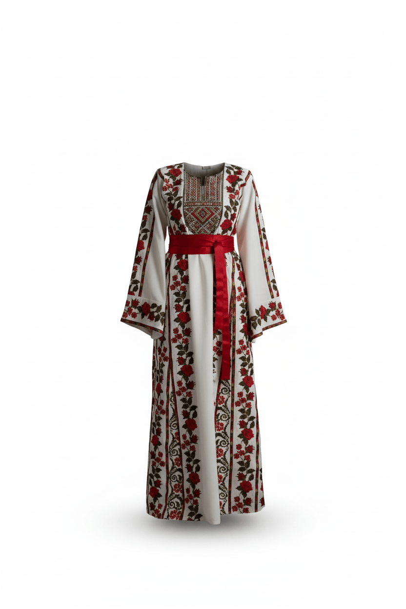 ONLINE EXCLUSIVE The Floral Palestinian Thobe