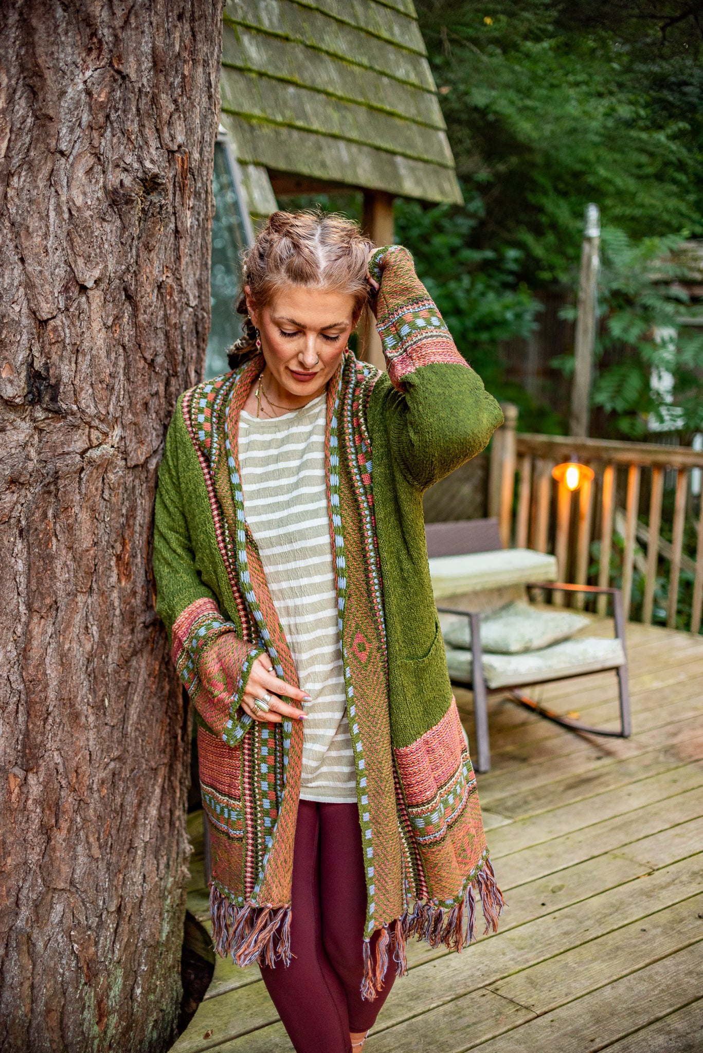 Collette Fringe Sweater Cardigan