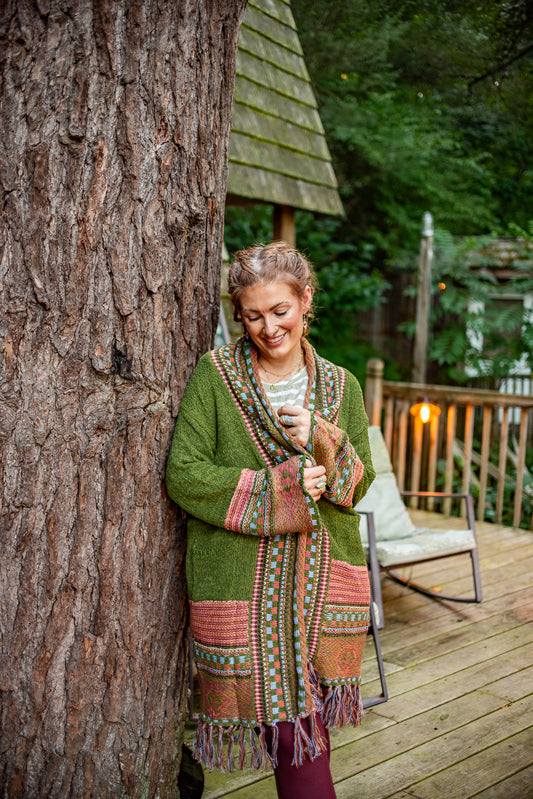 Collette Fringe Sweater Cardigan