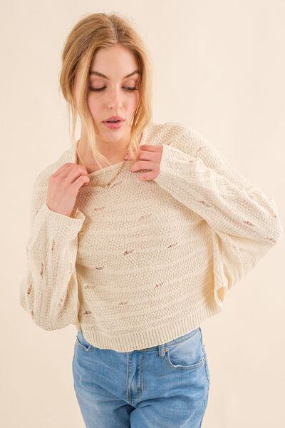 ONLINE EXCLUSIVE And The Why Dolman Sleeves Sweater