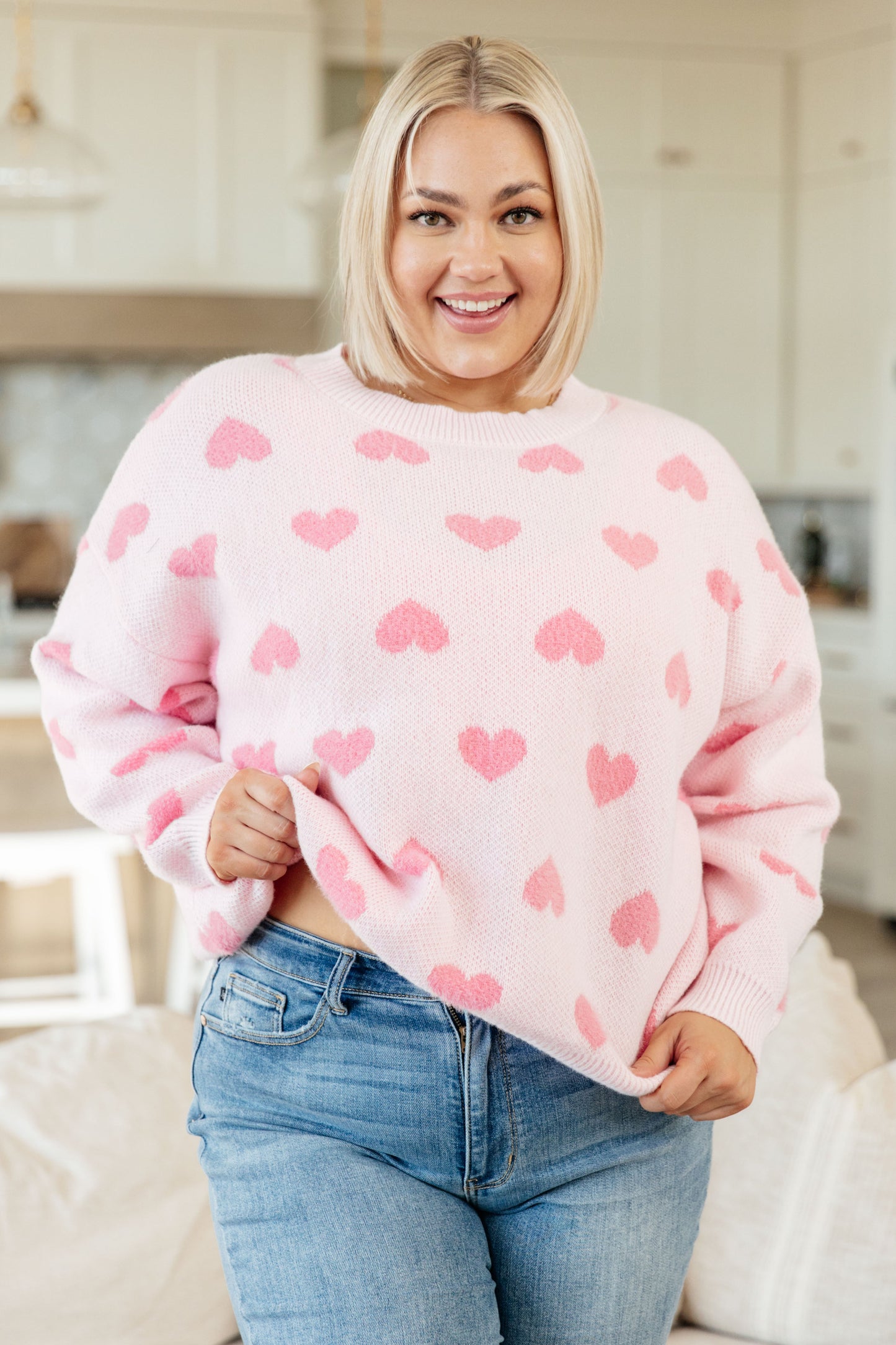 ONLINE EXCLUSIVE Heart On My Sleeves Sweater