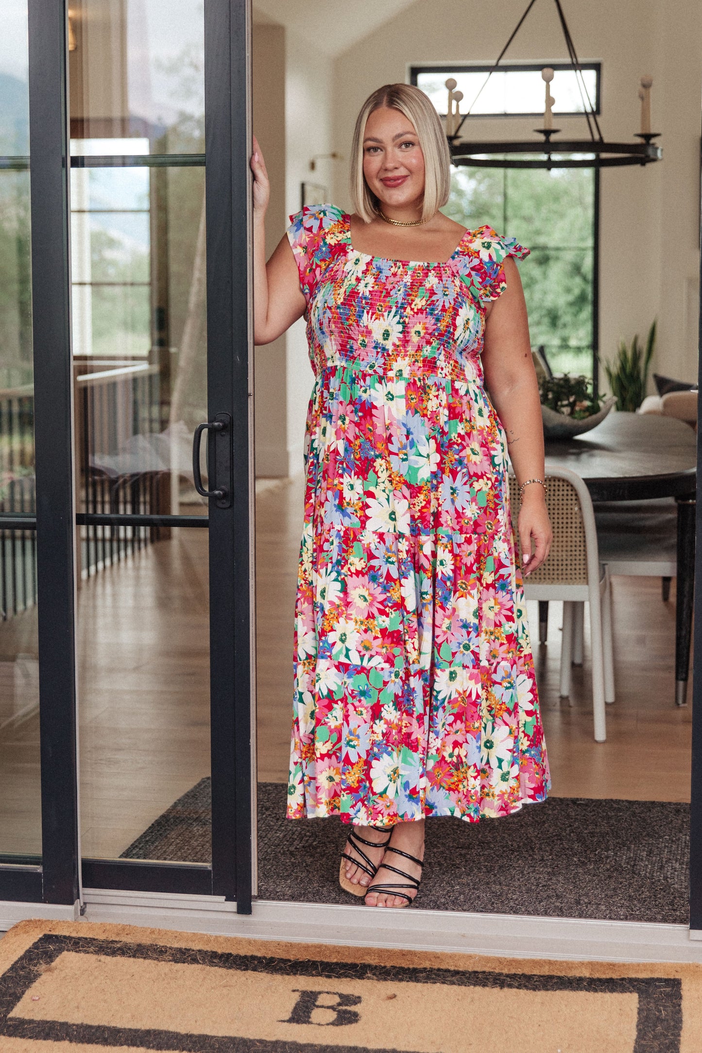 ONLINE EXCLUSIVE Walk in the Flowers Maxi Dress