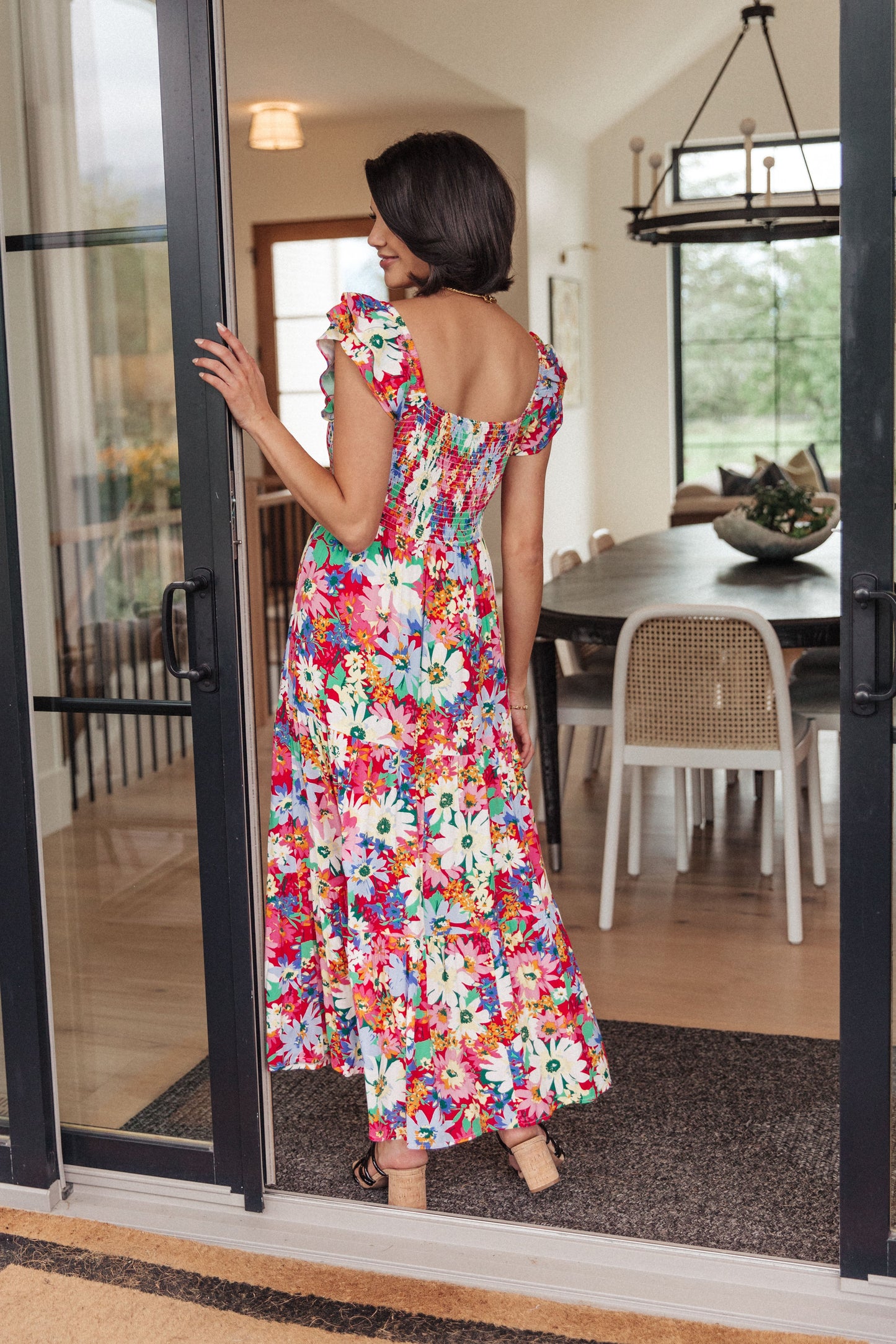 ONLINE EXCLUSIVE Walk in the Flowers Maxi Dress