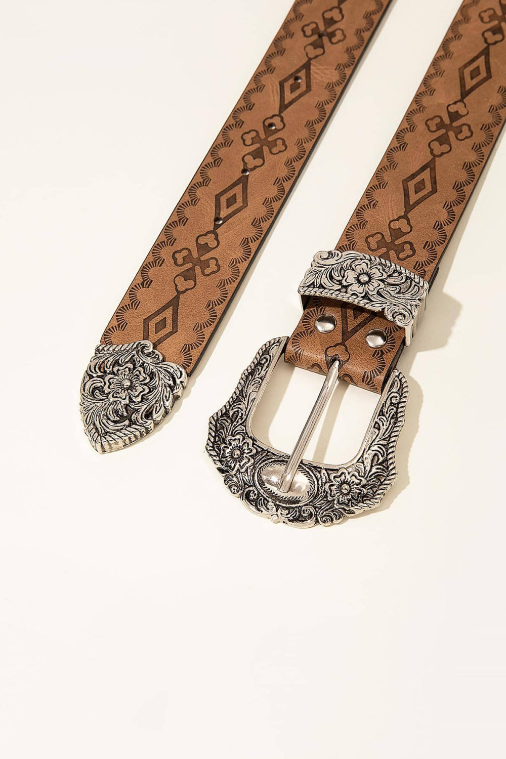 ONLINE EXCLUSIVE Patterned PU Leather Belt