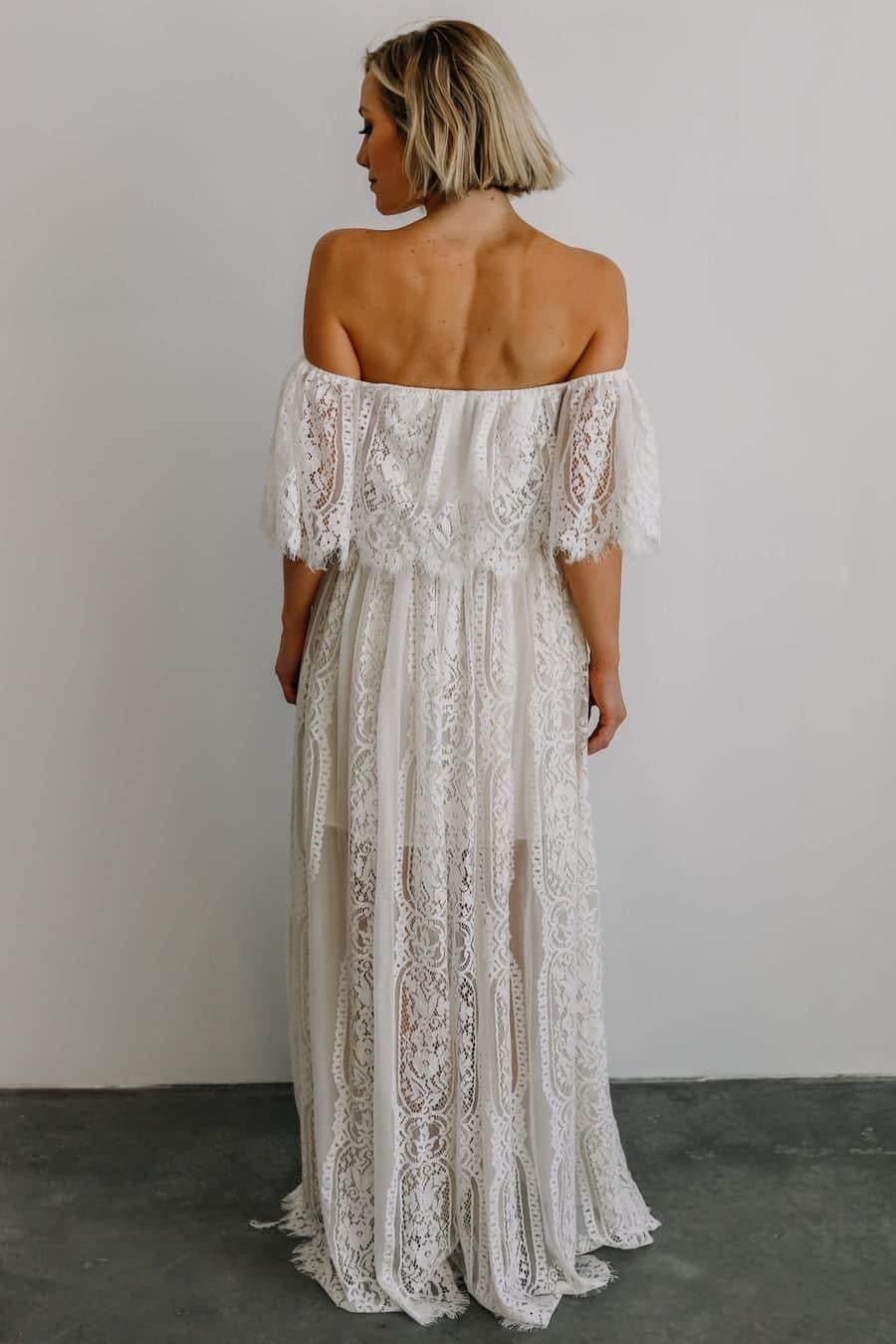 Ethereal Lace Maxi Dress